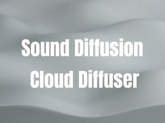 Hyperbolic Structure 3D Cloud Acoustic Sound Diffuser Panel สําหรับโรงภาพยนตร์ในบ้าน
