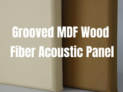 ไม่มีฝุ่นสูง NRC ผ้าใยอ่อน แผ่นเสียงตกแต่ง 25mm 50mm หนา