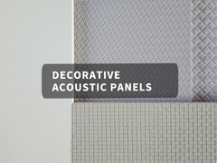 เครื่องตกแต่งสํานักงานเกรด E1 แผ่นผนังตกแต่ง 3 มิติ แผ่นการออกแบบผนัง MDF ใหม่