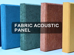 แผ่นเสียงประดับ PET ที่ห่อด้วยผ้าสไตล์ สําหรับผนังโรงพยาบาลเด็ก