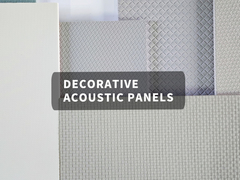 วัสดุที่เป็นมิตรต่อสิ่งแวดล้อม แผ่นเสียงตกแต่งสําหรับผนังและเพดาน