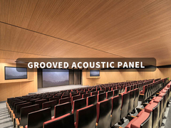 ผสมผสานสไตล์และความเงียบด้วยแผงติดผนัง Winego Grooved สำหรับพื้นที่ทางวัฒนธรรม