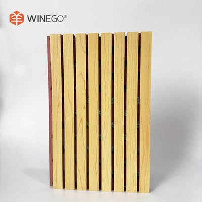 ปรับไฟและ MDF แผ่นเสียงเรียง Melamine ปลายสําหรับตกแต่งผนัง