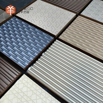 พานผนัง 3D สวยงามสําหรับการออกแบบภายใน 2400 มม