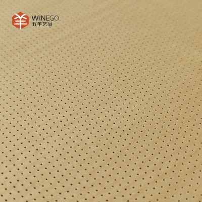 พานีลเสียง Super Micro-Perforated พร้อม veneer Finish สําหรับผนังและเพดาน